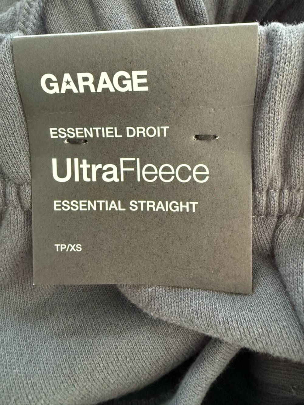 Garage UltraFleece Straight Leg Sweatpants Burnt Ash NWT Size XS - Picture 6 of 7